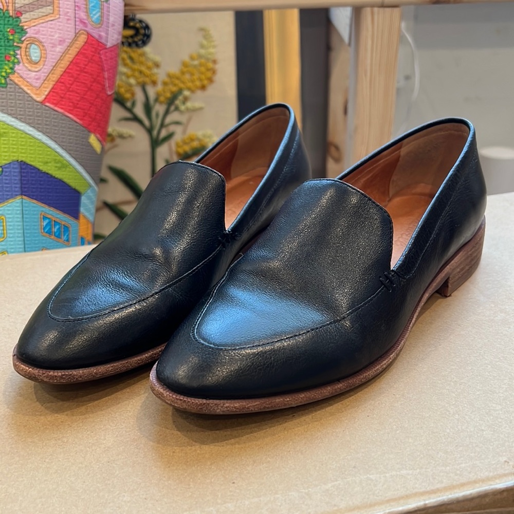 Madewell black loafers size 7